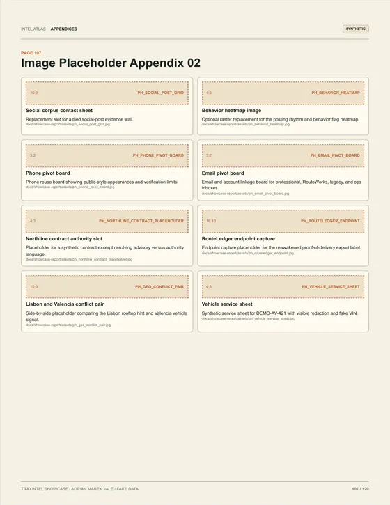 Page 107 of the sample report: Image Placeholder Appendix 02